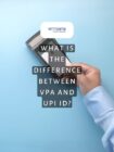 what is the difference between vpa and upi id poster page